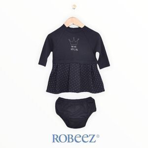 ROBEEZ | Navy | BABY GIRL SET | “You Are Amazing”